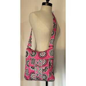 Vera Bradley CUPCAKES PINK Hipster Shoulder Crossbody Handbag